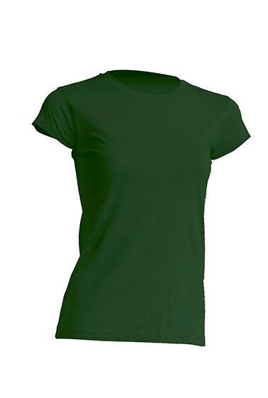 REGULAR T-SHIRT LADY verde bottiglia